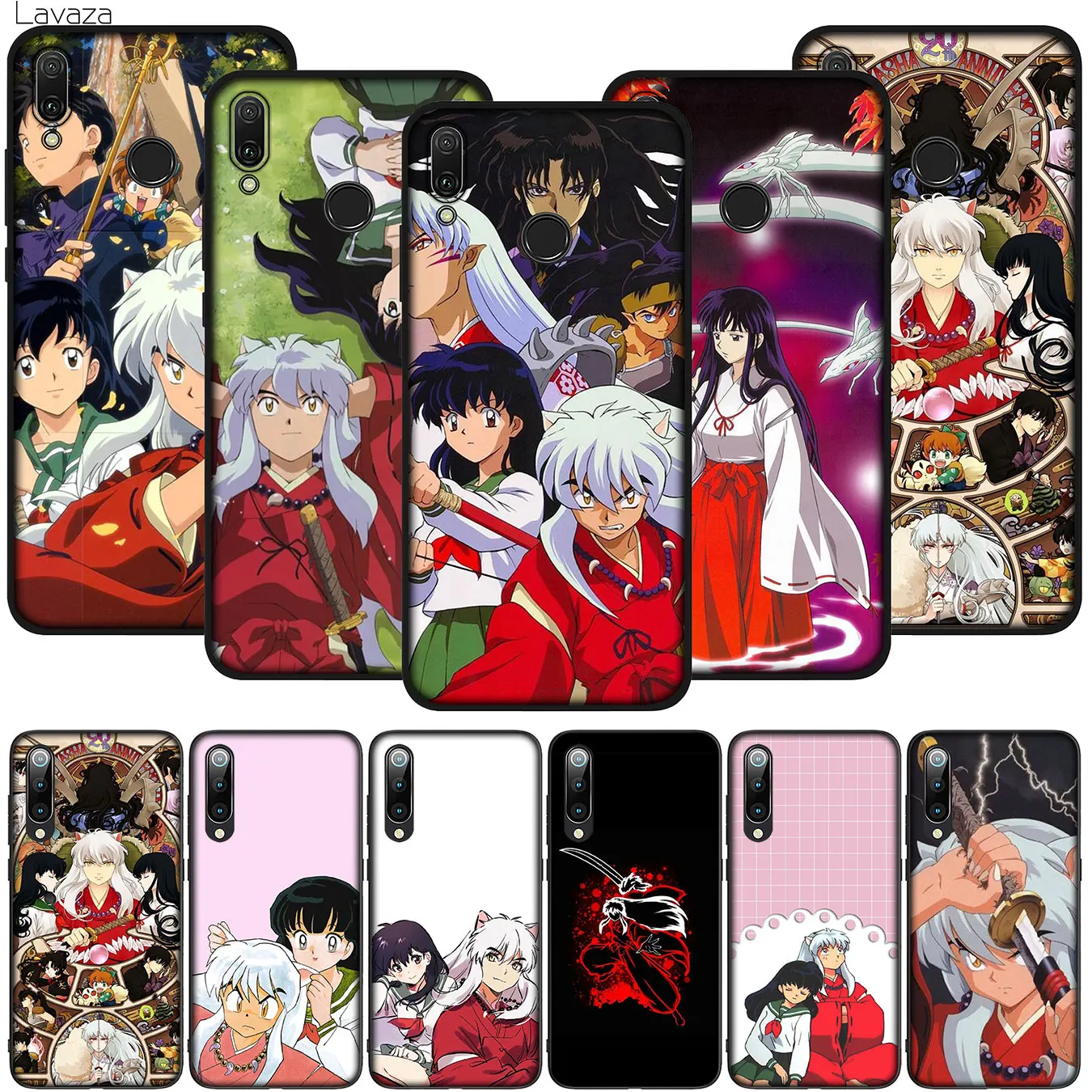 Inuyasha Soft Silicone Phone Case for Xiaomi Redmi Note 8 8A 7 7A 6 6A 5 5A S2 GO K30 K20 Pro |