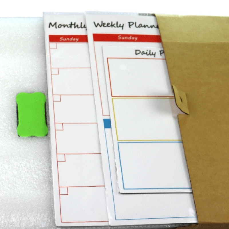 Soft Magnetic Whiteboard for Refrigerator Whiteboard Monthly/ Weekly Plan Calendar for School Office Supplies magnetic calendar dry erase whiteboard magnetic whiteboard magnetic dry erase board