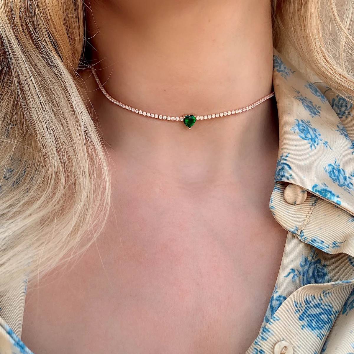 Новинка 3 мм тонкая теннисная цепь Радужный красочный красный зеленый синий CZ