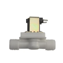G3/4 DC12V PP нормально закрытого типа соленоидное устройство переключения воды