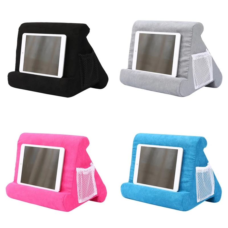 

For IPad Tablet Stand Pillow Holder Phone Pillow Lap Stand Multi-Angle Soft Pillow Pad Lap Stand Smartphone For All Phone Holder