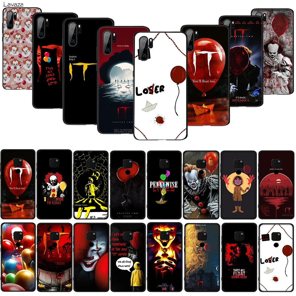 

Lavaza PENNYWISE IT TPU Phone Silicone Cover for Huawei P10 P20 P30 Lite Pro P Smart Z Soft Case