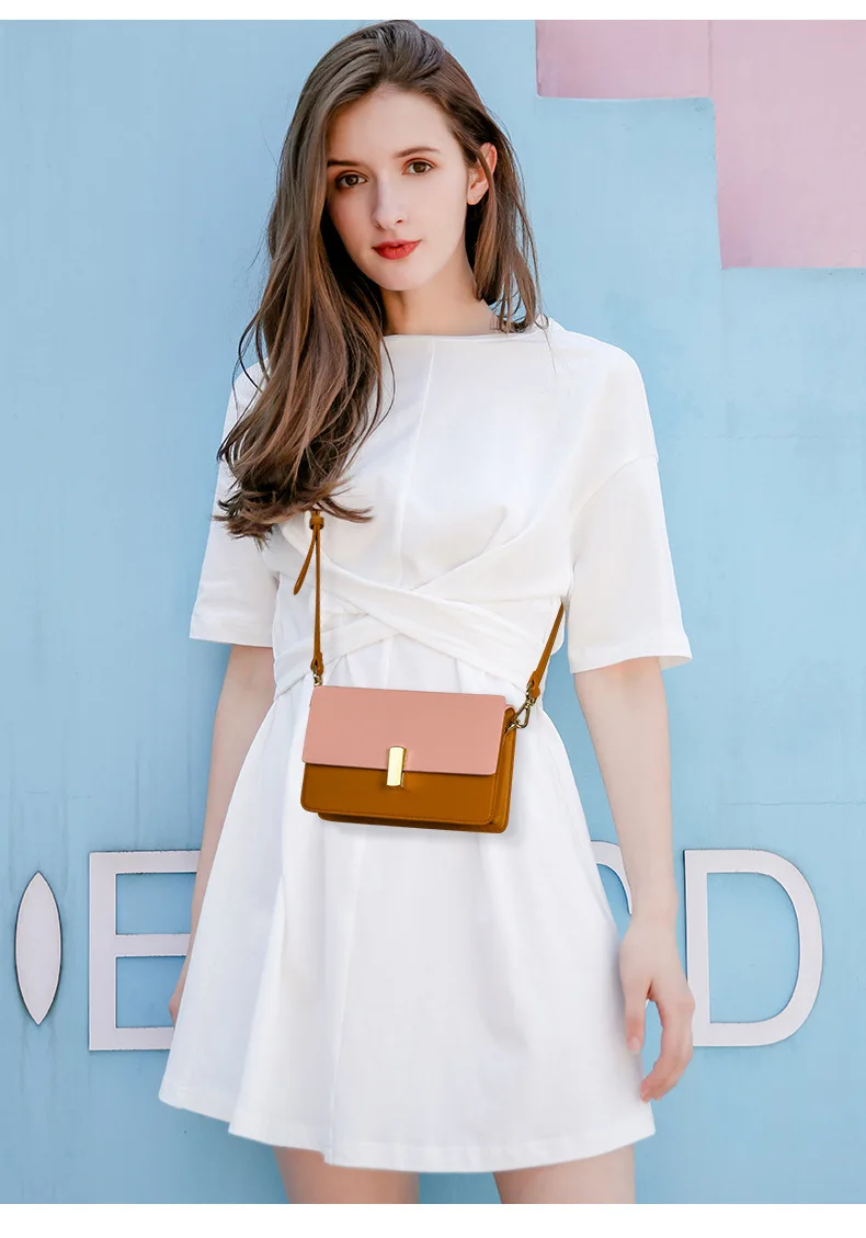 Jonlily женская сумка через плечо из натуральной кожи Летняя женская элегантная сумка через плечо модная повседневная Сумочка для подростков-KG242