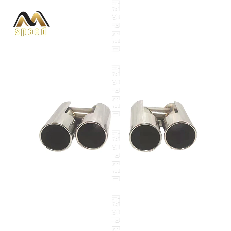 

accessories The car Round 4-outlet stainless steel exhaust pipe tailpipe is suitable for BMW M4 muffler tailpipe