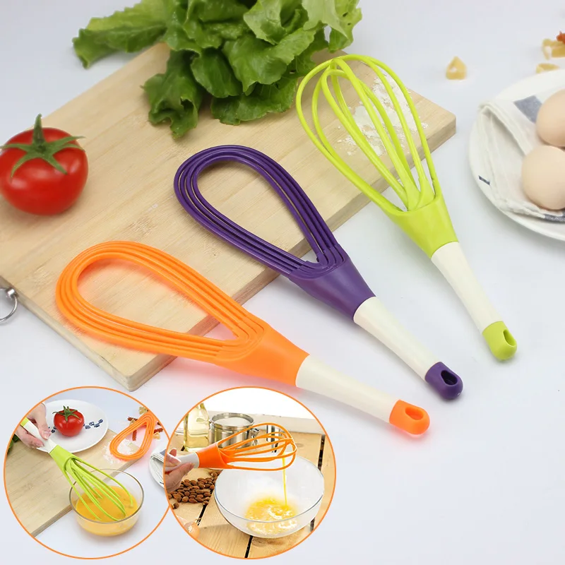 Инструменты для кухни дома Размер приготовления: 30*2*2 см вспениватель яичный венчик блендер для хранения венчик для взбивания яиц случайный цвет пищевой пластик