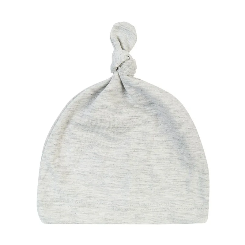 Light grey Детская шапка, карамельные одноцветные шапки для мальчиков и девочек, детские шапочки, хлопковые шапки для новорожденных, детская шапка для младенцев, новинка, высокое качество - Цвет: Light grey