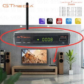 

Freesat v7 hd Satellite Receiver gtmedia v7s Decoder gtmedia v7hd 1080P USB Wifi Good Quality