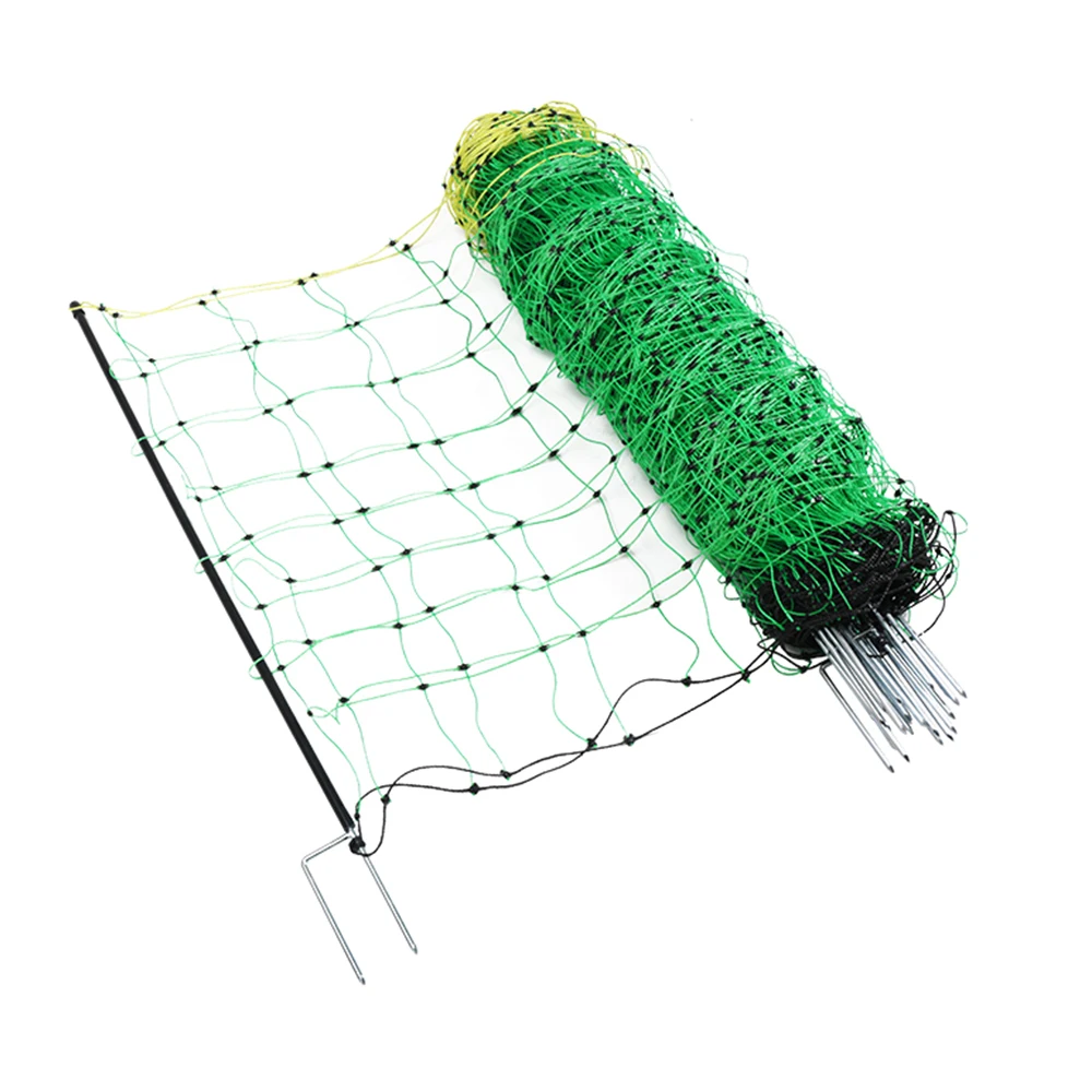 Electric Fence Net Double Pointed Sheep Netting Fence high 90cm x long 50m