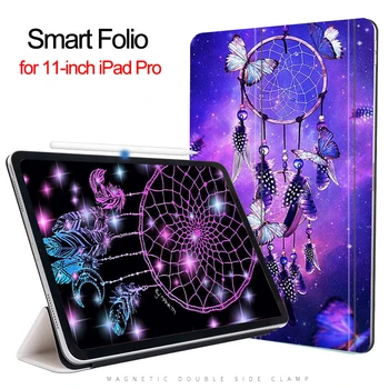 

Ethic Life Tree Folio Case for iPad Pro 11 Inch Strong Magnetic Slim Smart Cover for iPad Pro 11 2018 Release (3rd Gen) case