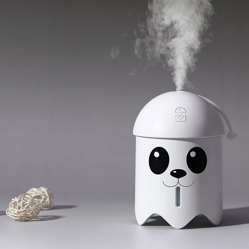 360 мл Модный летний портативный Usb милый питомец 3 в 1 увлажнитель воздуха мини-увлажнитель с котом из мультфильма светодиодный светильник