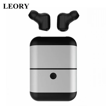 

LEORY Mini Wireless bluetooth Earphone X2 TWS Wireless Stereo Earbuds Binaural Call IPX5 Waterproof Sports Headsets with Mic