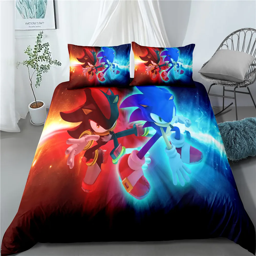 3D luxury Bedding Set Custom/King/Europe/USA Duvet Cover Quilt/Blanket Bed set Animal Hedgehog pattern drop ship | Дом и сад