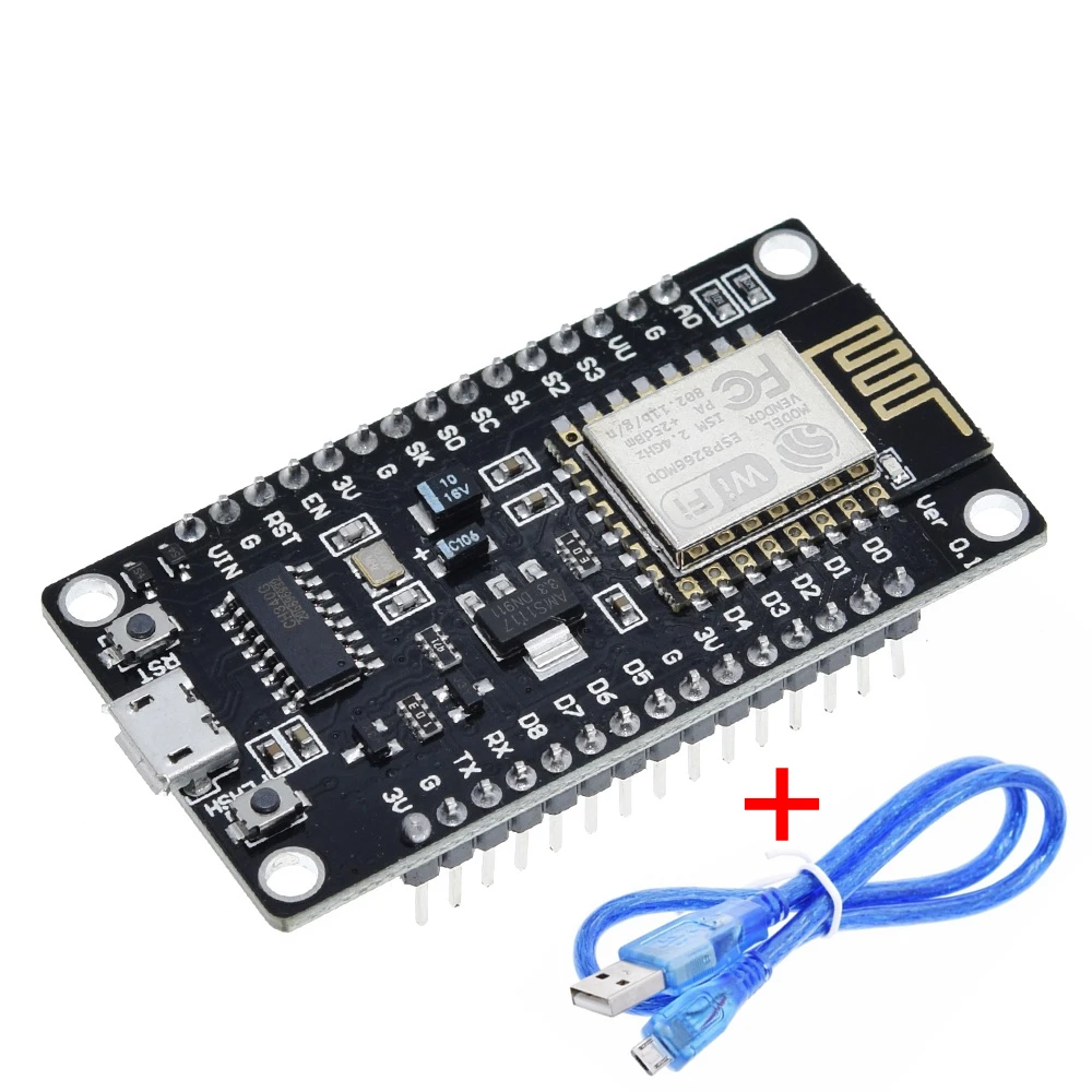 Модуль ESP8266 NodeMcu v3 Lua с Wi Fi беспроводная плата CH340 для разработки Интернет вещей