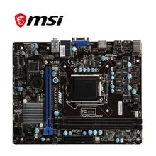 Para msi H61M-E33 (g3) placa-mãe do computador desktop lga 1155 ddr3 para intel h61 h61m sata ii usado