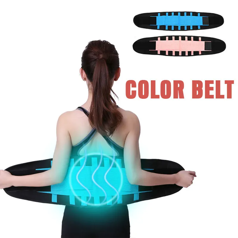 Fashion Back Brace Belt Posture Correction Belt Breathable Waist Health Tools Support Back Correction Belt Effective Lumbar