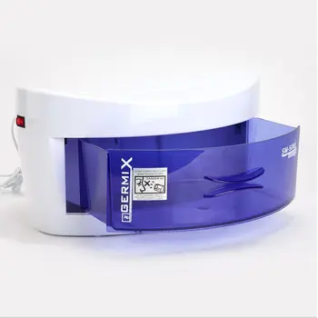 Double Ozone Ultraviolet Disinfection Cabinets UV Sterilizer Box Nail Art Tools Sterilizer Manicure Machine for Nail Art Salon