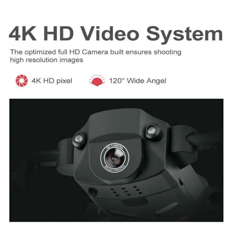 KK8 складной мини-Дрон FPV Квадрокоптер широкоугольный 2K HD камера Wifi FPV Дрон гравитационная индукция высокое удержание Безголовый вертолет