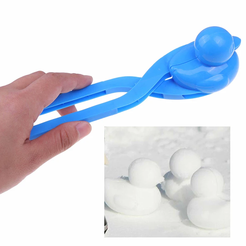 Cartoon Lovely Duck Shaped Snowball Maker Clip Children Outdoor Winter Snow Sand Mold Tool Creative Outdoor Sports Toy