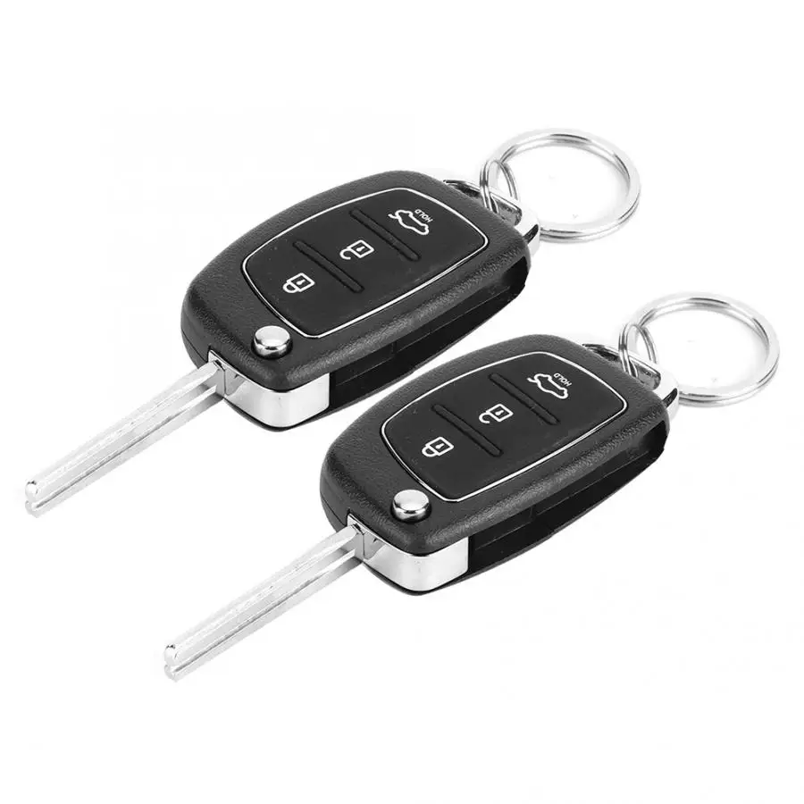 car alarm Car Security System 3 Buttons Keyless Central Lock Keyless Entry System Kit alarme voiture