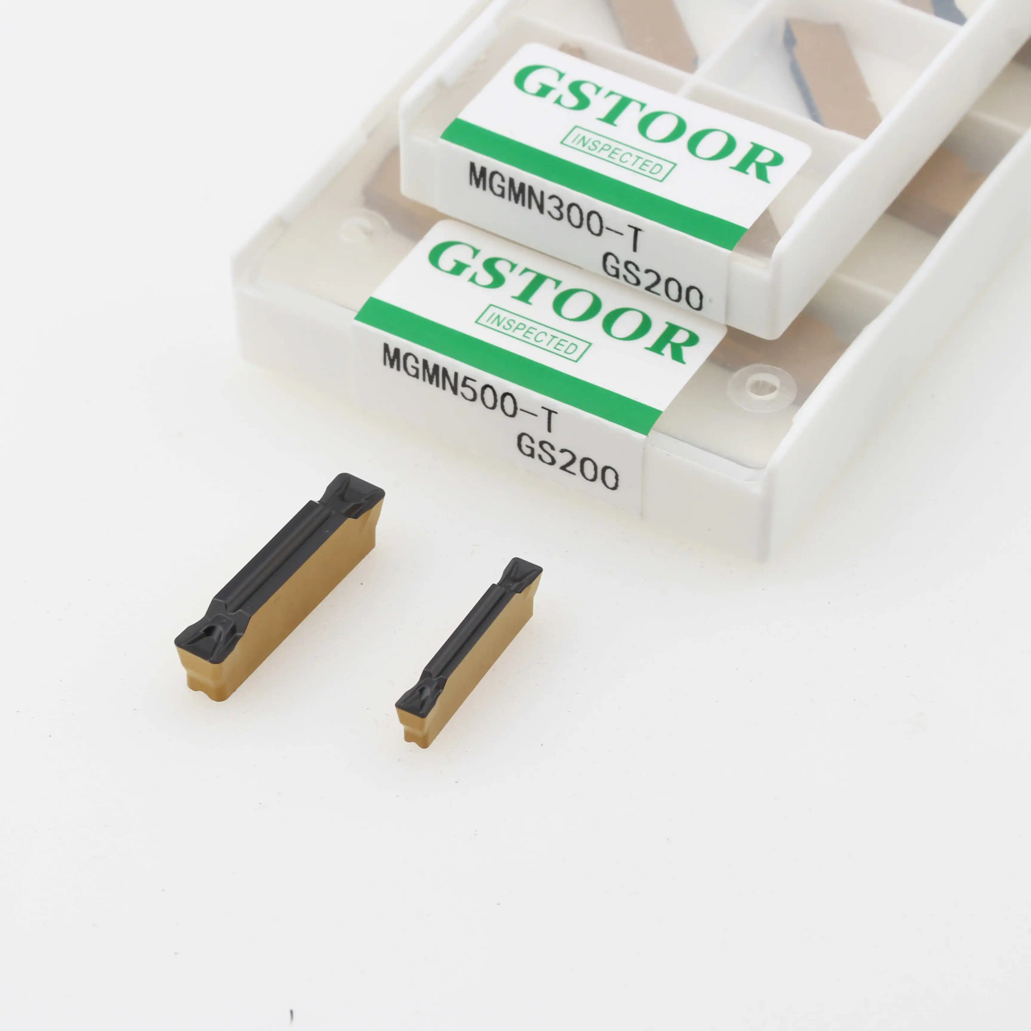 

10PCS MGMN200-T 300-T 400-T 500-T GS200 Slot Blades CNC Lathe Cutter Turning Tools Grooving Inserts Double Color