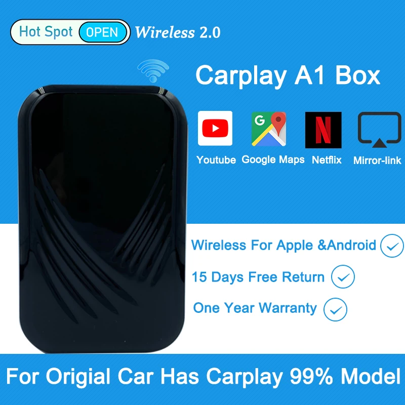 Carplay для Apple TV адаптер системы Android автомобильный Видео мультимедийный плеер