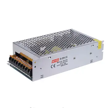 

Switching Power Supply AC 110V / 220V to DC 12V 240W 20A Power Adapter for Reprap 3D Printer