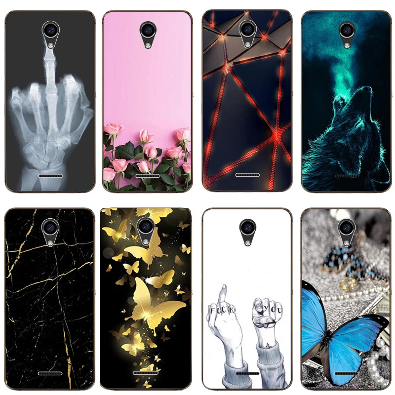 

Patterned Case for BQ 5057 BQS-5057 Strike 2 Soft TPU for BQS5057 Case Phone Back Cover for BQ Stirke 2 5057 Case