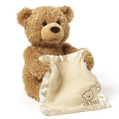 

America babygund CHILDREN'S Toy Parent And Child Interactive Peekaboo Little Bear Plush Doll Cute Doll