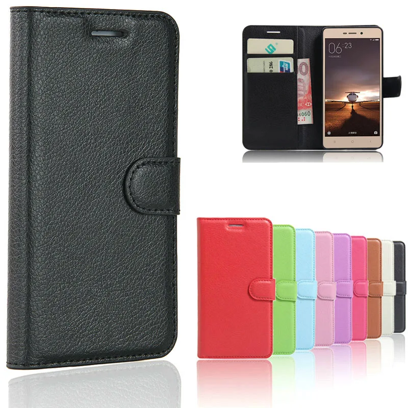 Phone Case For Xiaomi Redmi 3s 3 Pro Luxury Flip Cover Funda 3S S |