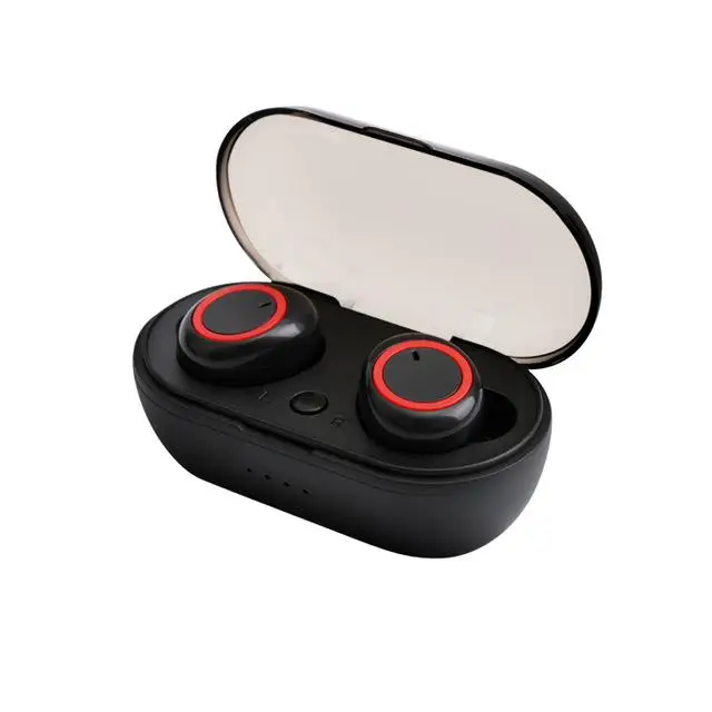 M2 TWS Wireless Mini Headset Bluetooth 5 0 In ear Headphones Stereo Bass Headset Built in Mic with 400mAh Charging Base r30