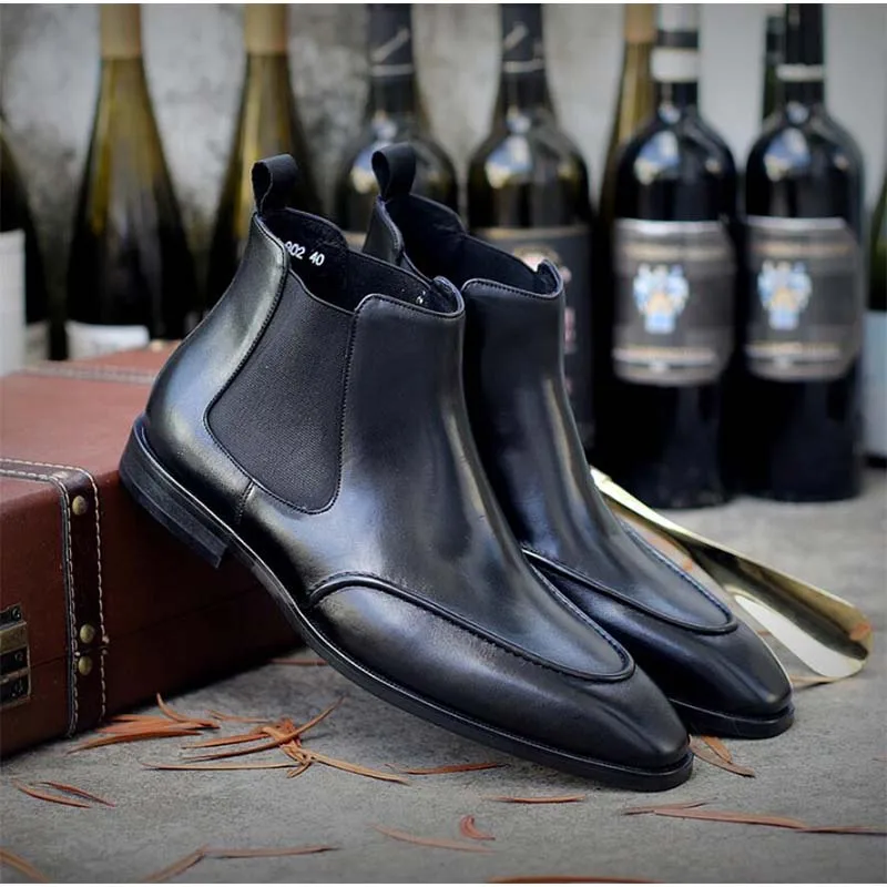 classic black chelsea boots