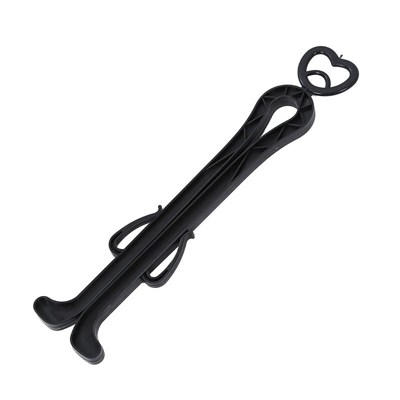 

Household Plastic Black Boots Shoes Shelf Rack Stand