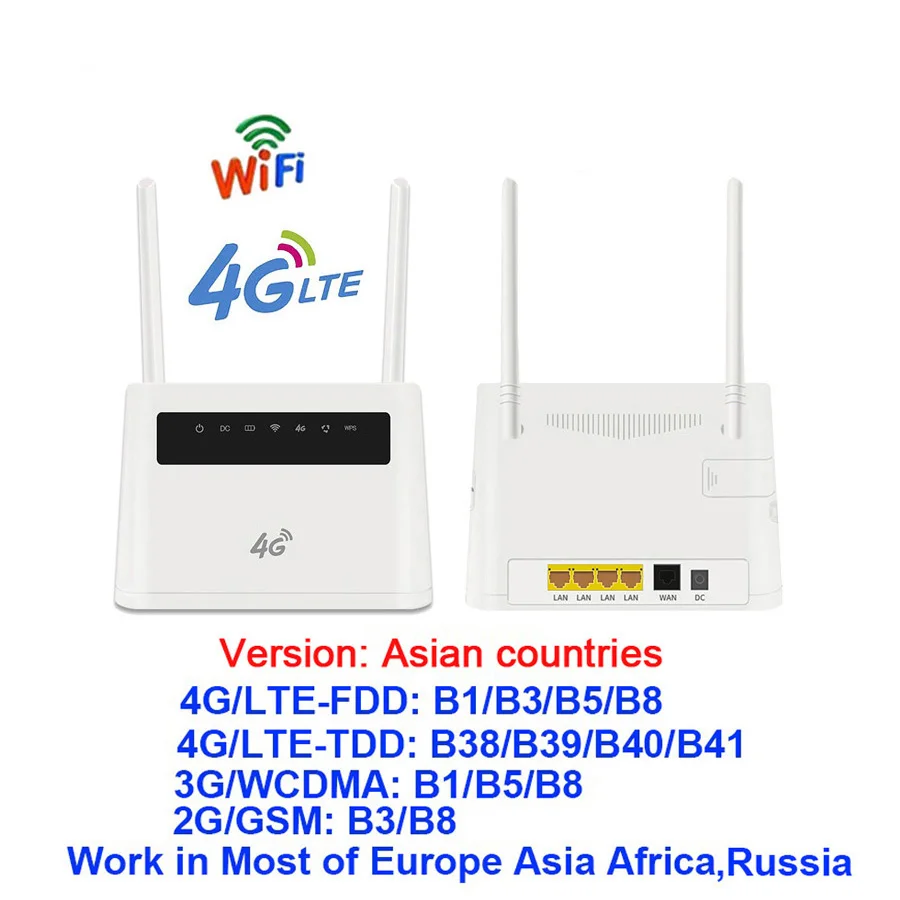 outdoor signal booster wifi DongZhenHua R9 Mở Khóa CPE Modem Router Wifi 4G Phát Wifi Hotspot Di Động 4G LTE Router WAN/LAN RJ45 cổng Anten Kép Bên Ngoài whole house wifi signal booster Wireless Routers