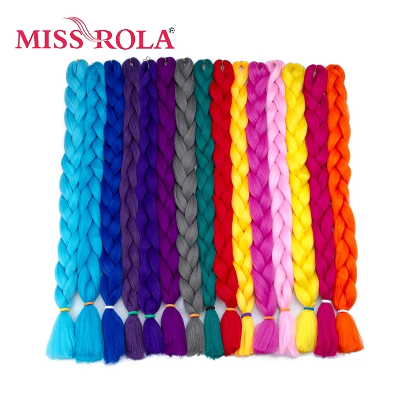 Synthetic Braiding Hair Hair Extensions 41 Inch 165g/Piece Jumbo Braiding Single Ombre Color Blonde To Pink