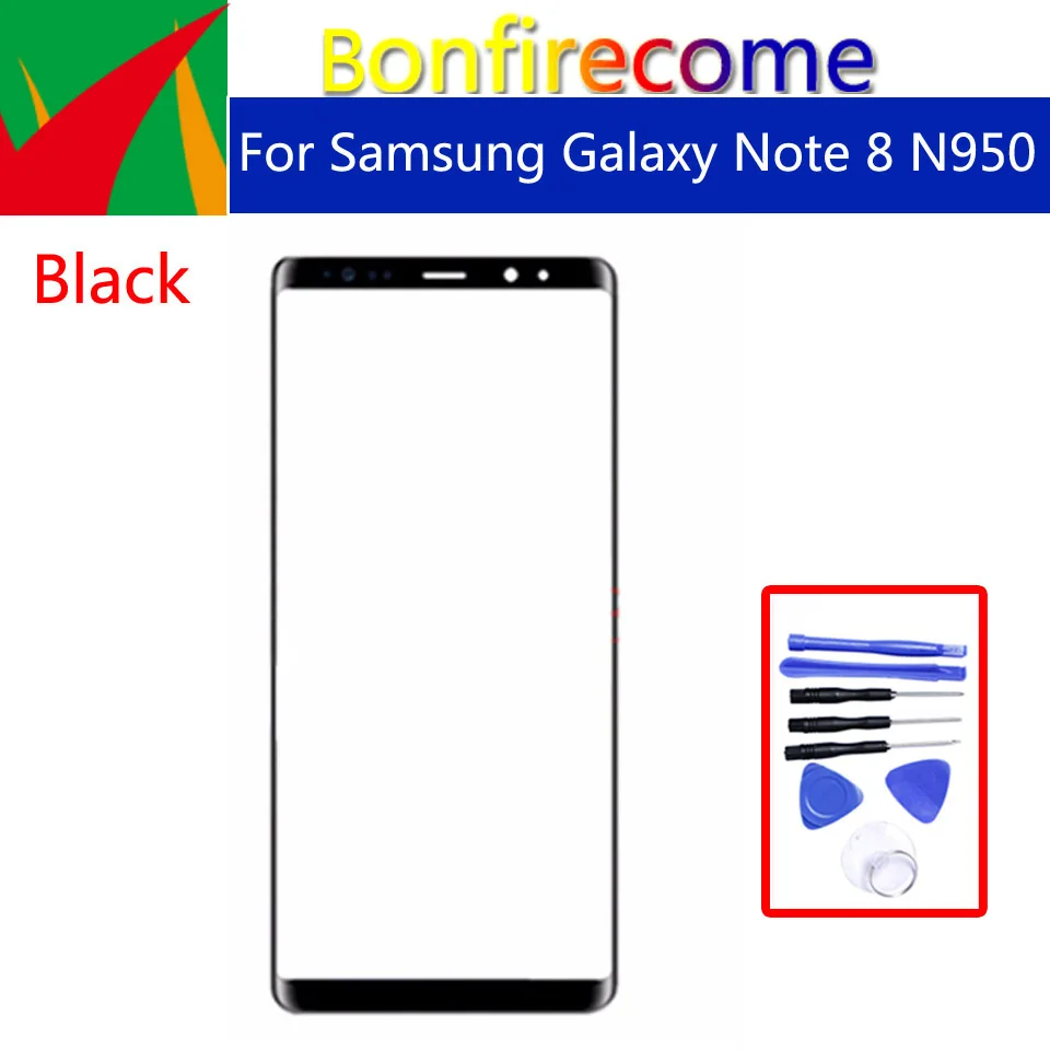 Note8 сенсорный экран для Samsung Galaxy Note 8 Note8 N950 N9500 N9500F SM-N950F lcd переднее внешнее стекло сенсорный экран Объектив 6,3"