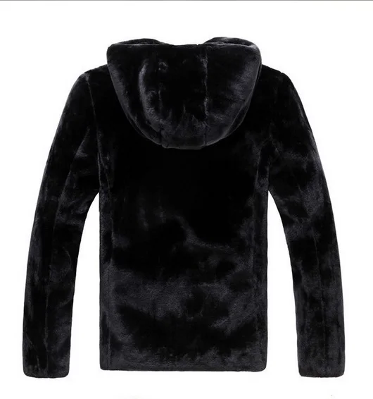 6XL пальто с мехом мужская кожаная куртка больших размеров Мужская Шуба зимняя утепленная Ветровка черная куртка из искусственного меха Jaqueta De Couro S67
