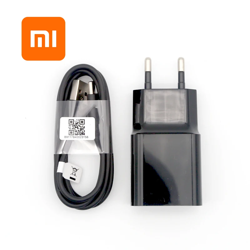 QC 3,0 EU xiaomi быстрое зарядное устройство 9V2A для mi 9 mi 8 se lite a2 a1 mi x 2 2s 3 max 3 6x5 5S mi 8 mi 6 mi 5s Usb кабель type-c - Тип штекера: Black Charger cable