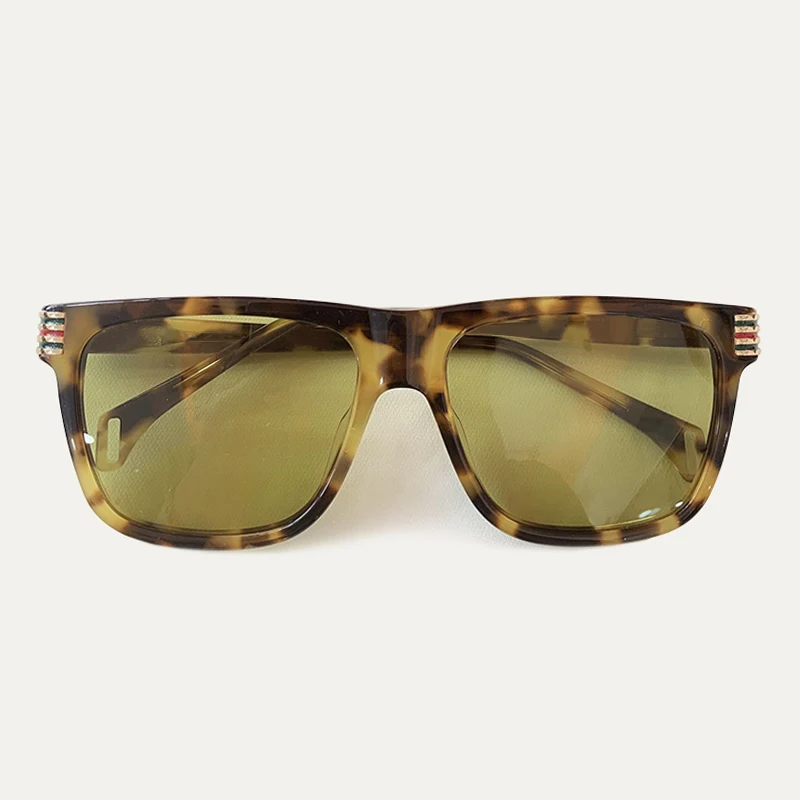 Ацетатная оправа ретро солнцезащитные очки для женщин/мужчин gafas de sol hombre брендовые дизайнерские прямоугольные солнцезащитные очки для женщин