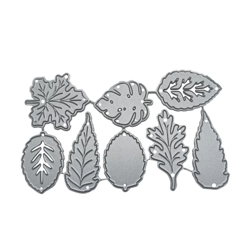 Maple Leaf Metal Cutting Dies Stencil DIY Scrapbooking Album Paper Card Template Mold Embossing Decoration B03E | Дом и сад