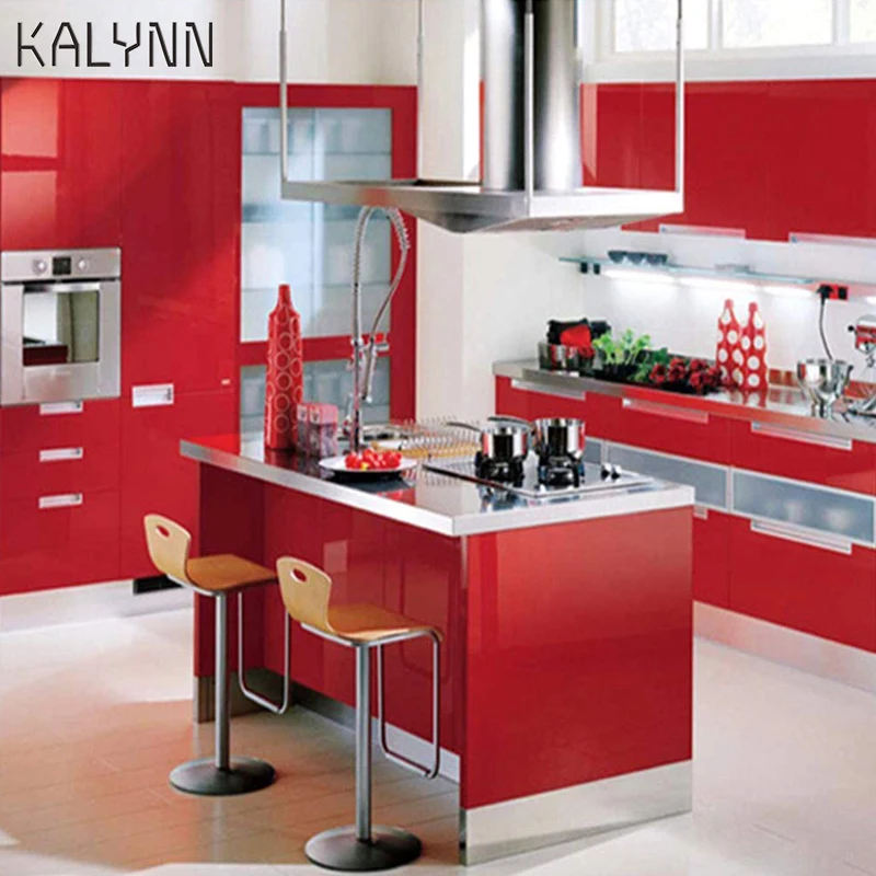 Vinilo Adhesivo Brillante Para Renovar Frentes De Armarios O Encimeras - ¡Autoadhesivo Y Fácil De Aplicar!