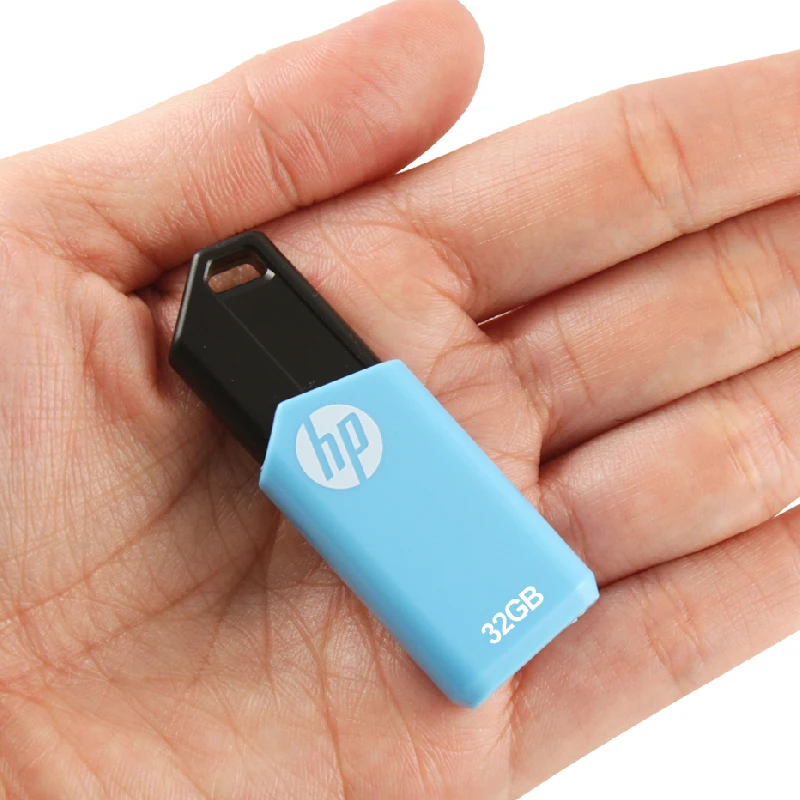 Hp V150W нажимает и тянет Пыльник водонепроницаемый USB флэш-накопитель внешний накопитель 64 г 32 г Флешка для Windows Macbook Android планшет