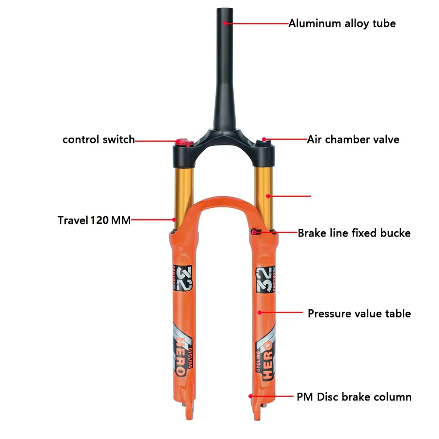 橙色气叉细节描述4