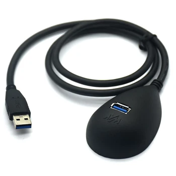 

USB 3.0 docking Extension Cable SuperSpeed Desktop cradle USB 3.0 Base Dock Holder USB 3.0 A male to A female 0.8m