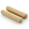 M6/M8/M10/M12*L mm Wooden Dowel Cabinet Drawer Round Fluted Wood Craft Dowel Pins Rods Set Furniture Fitting wooden dowel pin - Image 2