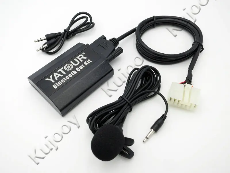 Yatour BTK Bluetooth автомобильный комплект цифровой музыкальный CD чейнджер CDC разъем для Toyota Echo/Platz/Vios Highlander RAV4 Sienna радио
