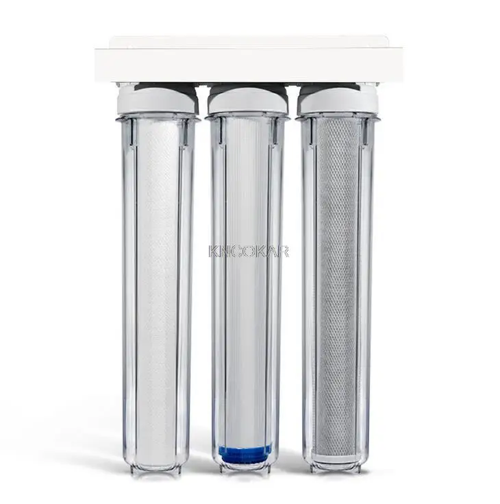 Factory direct sales 20 inch 3 level Direct drinking transparent water purifier Pre-filter filter PPF+UDF+CTO | Бытовая техника