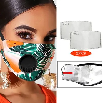 

Reusable Facemasks Printed Facemaska Anti-dust Face Filter Breathable Adult Ear Loop Cover Mondkapjes Face Masks Shields