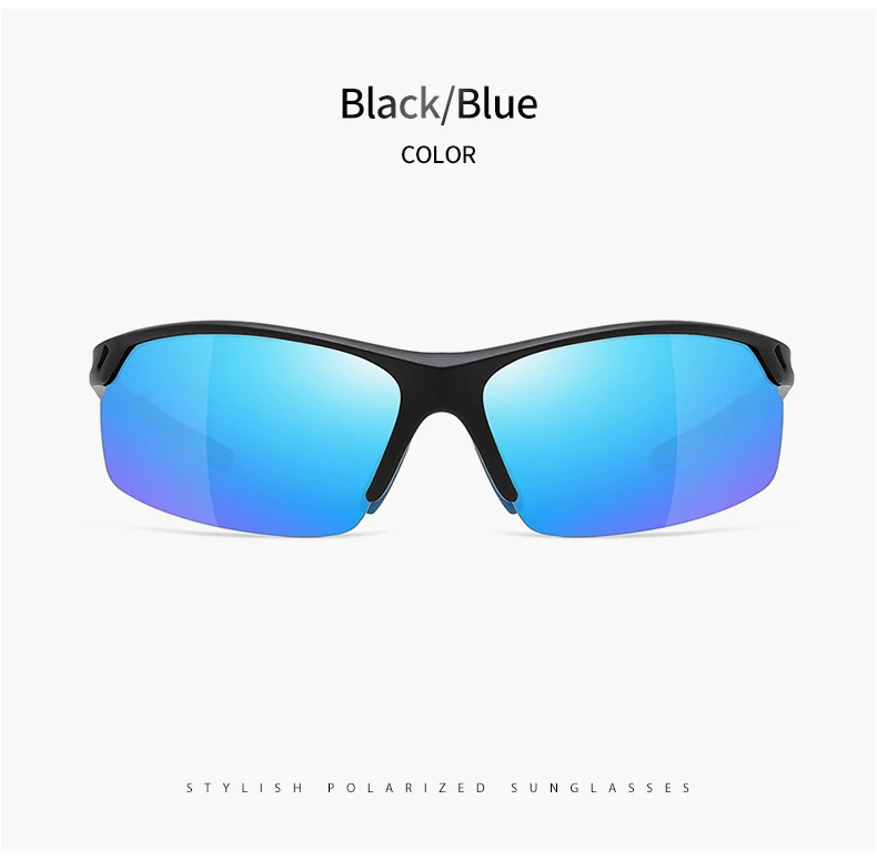 Ultraleichte TR90-Rahmen Outdoor-Sport-Polarisations-Sonnenbrille für Herren, UV400 Blendschutzbrille für Damen, Sicherheits-Fahrbrille, Gafas De Sol – Detail 26