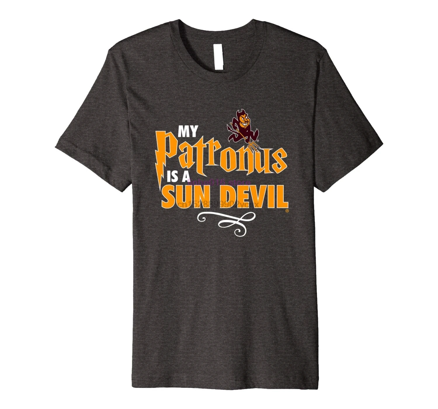 brand men shirt Arizona State Sun Devils My Patronus T Shirt Apparel | Мужская одежда