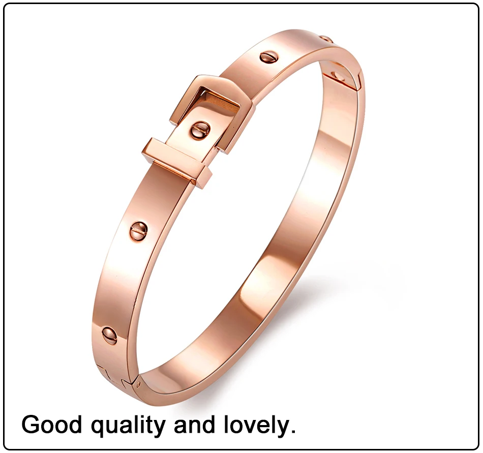 Bangles Bracelet Stainless Steel Femme (3)